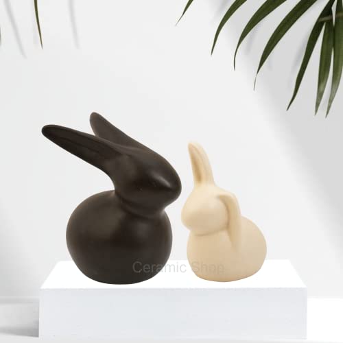 Image of Ceramic Shop asraunaut (Black Rabbit - 1)