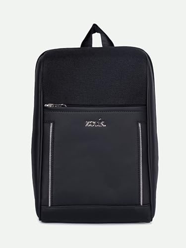 Image of ZOUK Olina Daypack for Women - Convertible Backpack with Laptop & iPad Compartments | Stylish Handcrafted Office & Travel Bag with Water-Resistant Lining & Dual Straps |