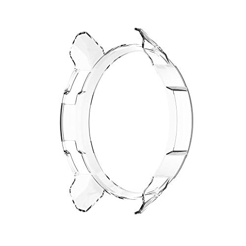 FitTurn Compatible with Huawei honor watch GS pro case,Soft Fashion Plated Metal Color Frame Shock Resistant Proof Cover Protective Protector Shell Bumper Accessory TPU silicone Case (Tricolor-E)