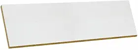 Chapa Madeira Recorte Mdf Cru Mdf Branco Pinus 90x40 Recorte Placa 15mm (MDF branco, 1)
