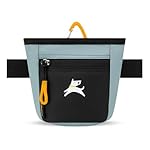 OllyDog Goodie Treat Bag, Dog Treat Pouch, Waist Belt Clip for Hands-Free Training, Magnetic Closure, Dog Training and Behavior Aids, Three Ways to Wear (St. Lucia)