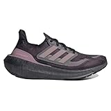 [アディダス] ランニングシューズ ウルトラブースト ライト ランニング NIT78 レディース オーロラブラック/プリラブドフィグ/グレーフォー(IF1487) 23.5 cm