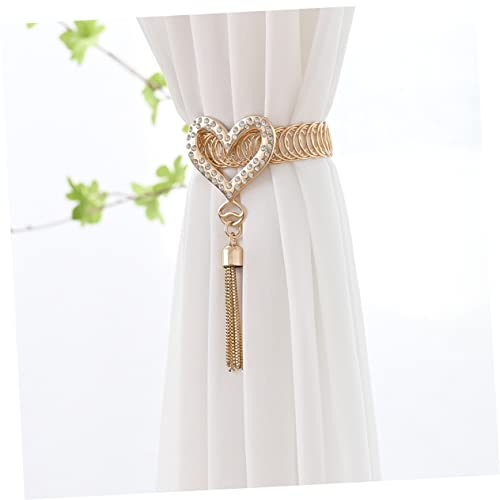 Elegantes sujeciones de cortina corazón de diseño exclusivo 7