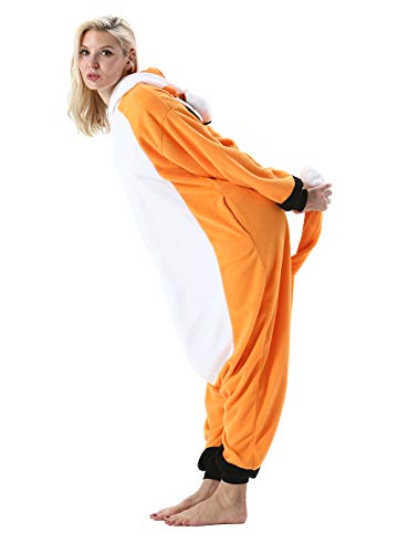 SimZoo Adult Pajamas Unisex Animal Onesies Novelty Nightwear Halloween Chirstmas Homewear Onepiece Cosplay Costume XL - Image 2
