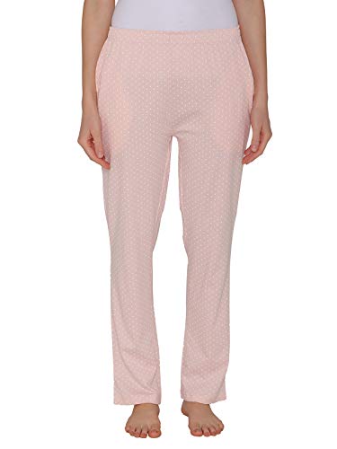 Image of Clovia Women's Cotton Rich Polka Print Pyjama