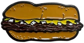 Philly Cheesesteak Enamel Pin – Funny Food Lover Lapel Pin for Jackets, Backpacks & Hats – Cute Sandwich Pin Gift for Philly Fans image 4