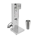 Milkshake Maker Commercial Milkshake Machine High Power 180W Milkshake Blender Stainless Steel Milk Shake Maker Mixer for Restaurants Bars and Cafes