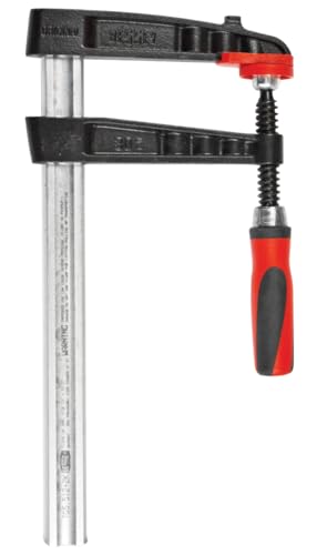 Image of BESSEY TG5.512+2K Clamp, woodworking, F-style, 2K handle, replaceable pads, 5.5 In. x 12 In., 1320 lb