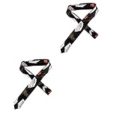 VALICLUD 2piezas Corbata De Hombre Diseño De Póker Corbata Divertida y Estilizada Para Fiestas y Eventos Material De Duradero Un Adecuado Para Adultos y Adolescentes