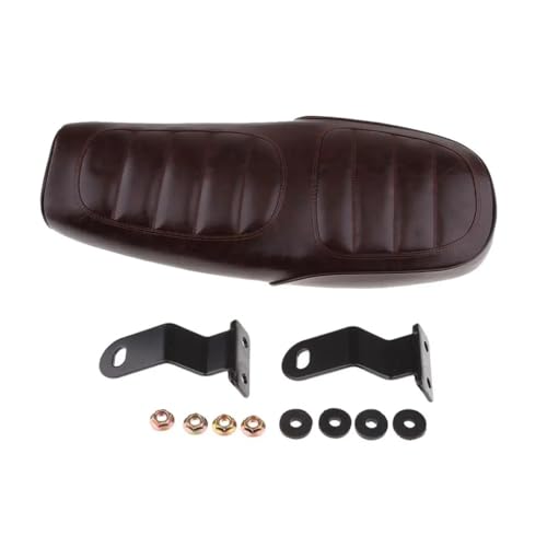 Asiento pasajero trasero tipo sillín plano de 630 mm para rutas de mototurismo 3