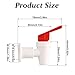 BE-TOOL Replacement Cooler Faucet Reusable Water Dispenser Tap Water Beverage Lever Pour Dispenser Valve Water Crock Tap Easy to Use for Home, Garden(3 PCS)
