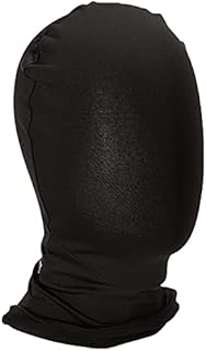 Morphsuits Mask Black Full Face Mask Halloween Spandex Cosplay Black Morph Mask Adult