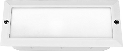 Nova Line PA2010W Plafoniera da Esterno ad Incasso E27, Multicolore, con filo elettrico