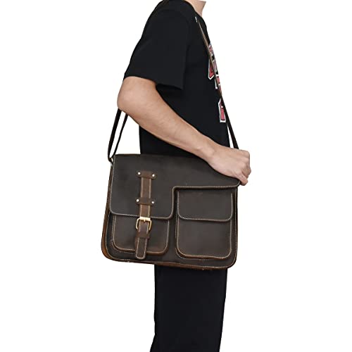 Laptop Bag - Business Briefcase for Men Women, Water-Resistant Messenger Shoulder Bag3