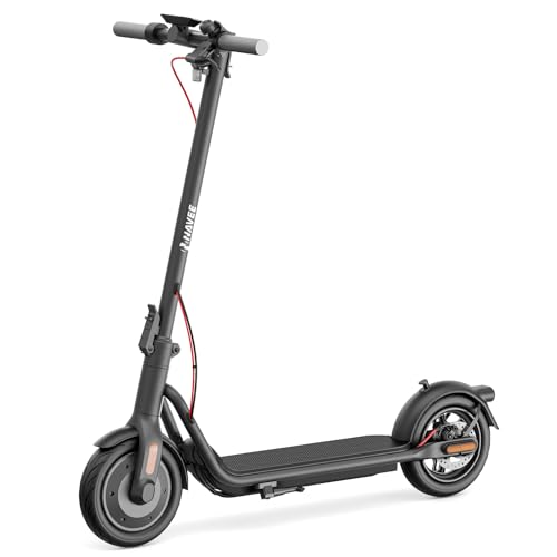 Image of NAVEE V25 /G5 Series Electric Scooter for Adults, 19 MPH &15.5-43 Miles, 600-1000W Motor, 10 inch Tires, Foldable Commuting E-Scooter with Dual Brake Suspension