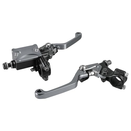 HOLOMKMGYT KX 85 125 250 KXF 250 450 KLX �p �o�C�N�p�u���[�L�E�N���b�`���o�[ �o�C�N�p �u���[�L �N���b�`���o�[(�O���[)