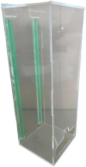 Suporte Organizador Absorventes Feminino Acrílico 6x6x30 Transpar...