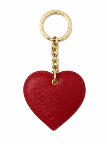 Aigner Schlüsselanhänger/Taschenanhänger Lederherz, Velvet Cake Red