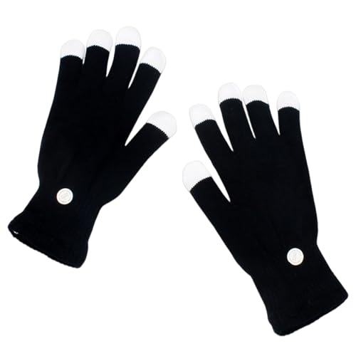 Guantes Luminosos Para Gloving - Herramientas Divertidas Ajustables 7 Colores | Guantes De Luz Para Dedos | Para Navidad, Rellenos Para Calcetines Para Niño, Papá, Niñas, Adolescentes, Adultos, Cumple