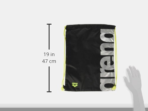 Arena Mochila Saco Fast Swimbag, Preto/ Amarelo
