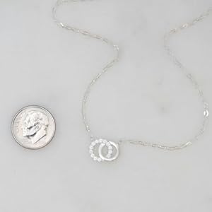 EFYTAL Mother Daughter Necklace Mothers Day Gift for Mom or Daughter Mama Jewelry Gifts Mom Gifts