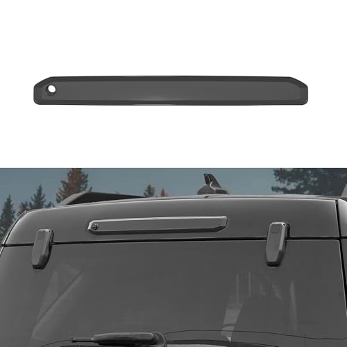 HSUTVXPRO 3rd Brake Light Cover Trim for Bronco Sport 2021-2025, Rear High Mount Third Stop Light Guard Protector for F-ord Bronco Sport 2021-2025 Exterior Accessories, Smoke Dark 1PCS