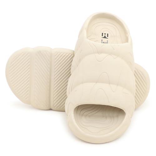 Image of Hygear Men's Radius EVA Slides | Ultra Soft Cushion | Lightweight | Waterproof | Stylish |Anti-Skid | Comfortable Everyday Slides for Men