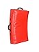 Knockout Fight Gear Kicking Shield Curved Muay Thai Strike Pad for Boxing, MMA Taekwondo Karate, Ideal for Martial Arts Suitable for Football, Basketball, Hokey, Lacrosse 28″x15″ (Red)