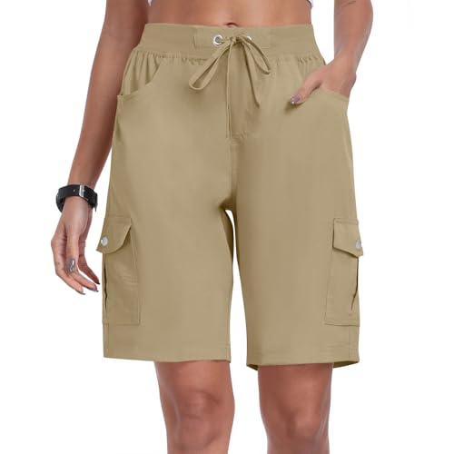 Short cargo de randonnée femme pour vos treks d'été et sports en extérieur