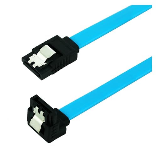 Cable SATA 3.0 para disco duro SSD con adaptador 90° de alta velocidad
