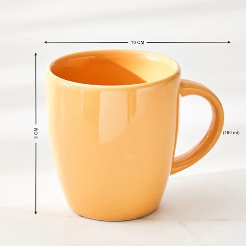 Image of Home Centre Corsica AW24-ALTON Solid Mug 180ML YLW