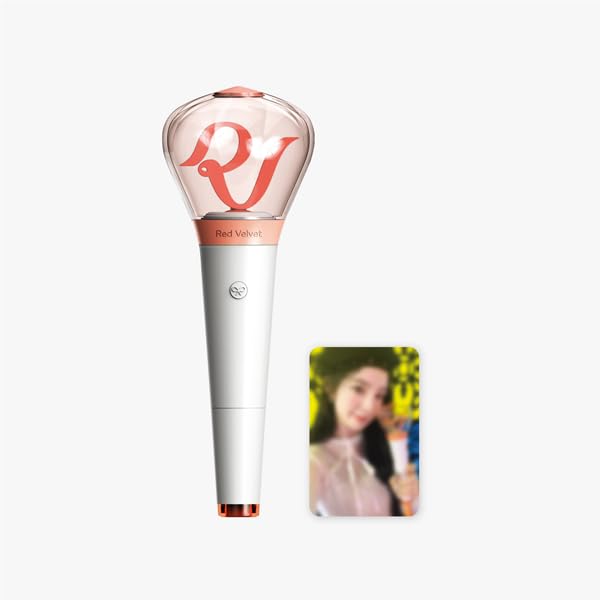 Dreamus Red Velvet - Official Fanlight Light Stick + 1 Random Photocard, Yellow, RVLS22458