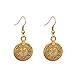LARVOVUE Boho Coins Necklace Earrings Set Chunky Coin Tassel Ethnic Gypsy Statement Jewelry Set (Alloy)