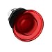 ABB MPM1-11R Push Button Operator, 22 mm, Momentary, Mushroom Operator, Red