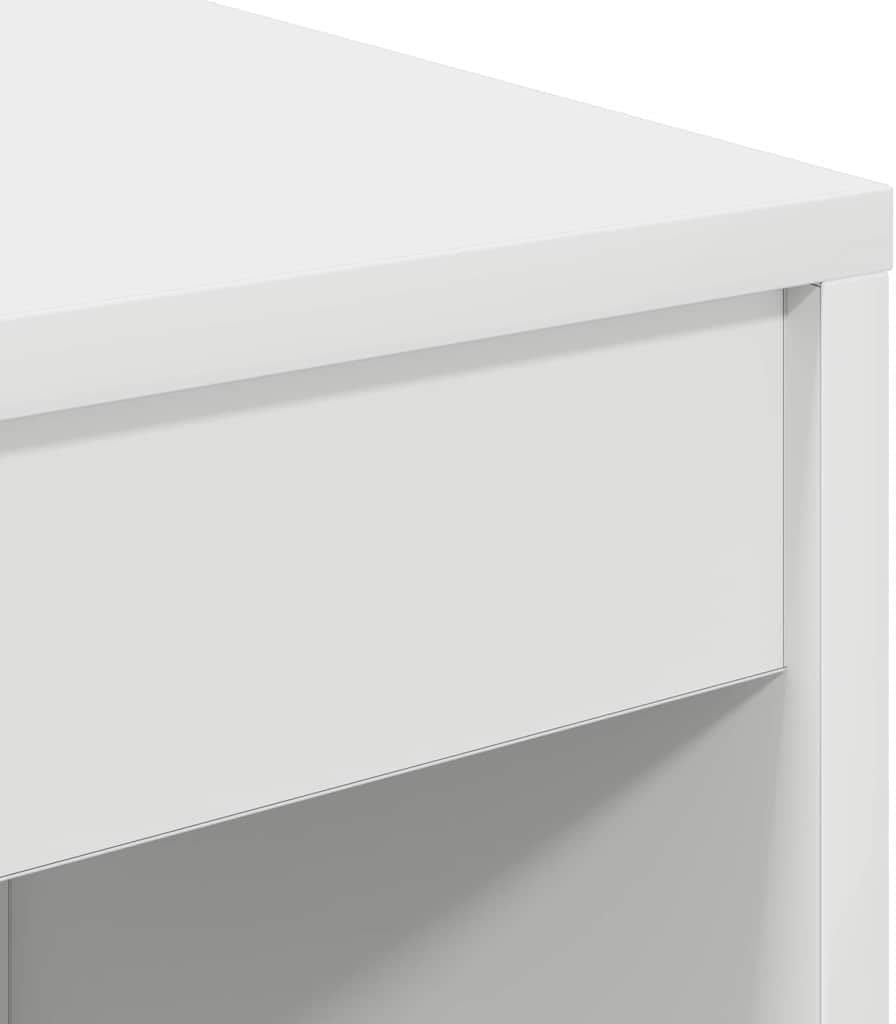 デスク ホワイト 90 x 40 x 76 cm, 【赤い】 リビングルーム、モダンデスク、家庭用、コンパクト、耐久性のあるライ