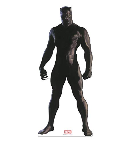 Cardboard People Black Panther Life Size Cardboard Cutout Standup...