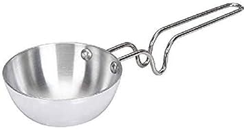 MG Aluminium Tadka Pan with Unbreakable Steel Handle Tadka Pan