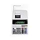Sharp EL-2607 LG druckender Tischrechner (12 Stellen, LCD Display, schwarz/rot Druck, Netzanschluss) Weiß