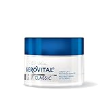 GEROVITAL CLASSIC Restructuring Lifting Cream Night Care with Hyaluronic Acid, Juvinity™, Vitamin E, Anti-wrinkle, Anti-Age Face Cream, Face Moisturizer, 50 ml