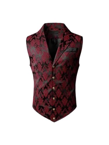 Chaleco de traje vintage con solapa clásica que eleva tu vestimenta formal 5