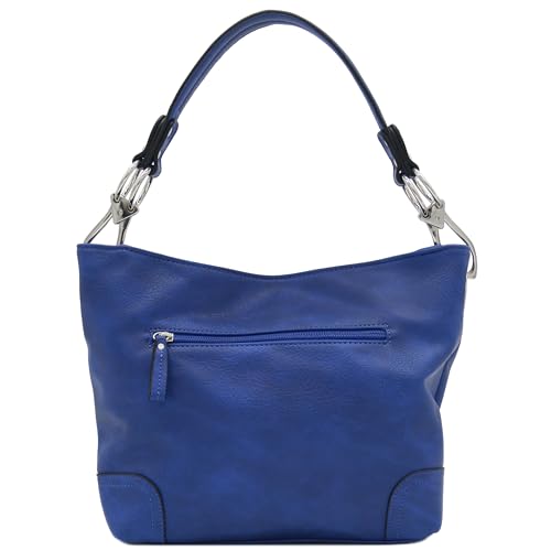 Image of Hobo Shoulder Bag with Big Snap Hook Hardware