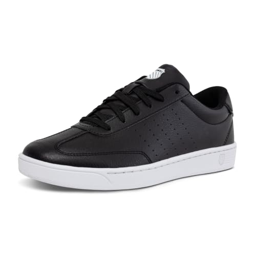 K-Swiss Homme Court Balboa Basket, White Cap Gray Peach Cobbler, 47 EU