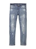 klassisch mit fünf Taschen TOM TAILOR Jungen Jeanshosen Ryan Jeans Light Blue Denim Blue,134,K0014,6000