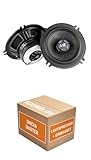 Lautsprecher Boxen Einbaupaket für Eton PFX13 kompatibel mit Dacia Duster 1. Generation vorne | 2X Tief-Mitteltöner mit integriertem Hochtöner 90W MAX