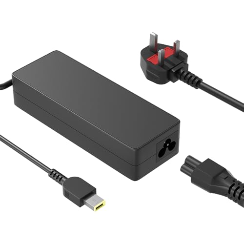 90W AC Charger Fit for Lenovo ThinkPad Yoga 14 15 P40 T470P T460P T440P T540P 11e X1 Carbon 1st 2nd 3rd 4th E50-70 E50-80 ideapad Yoga 300s 720S 720 730 500 500S ThinkCentre ideacentre All-in-One