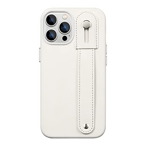 Coque iPhone 13 Pro Max FingerGrip blanc pour sécuriser vos souvenirs - 2