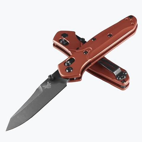 Benchmade - Mini Osborne Folding Knife with Burnt Copper Aluminum Handle (945BK-03) Cover