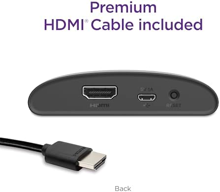 Roku Express 4K+ | Roku Streaming Device 4K/HDR with Voice Remote, Free & Live TV - 2