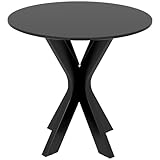 Vielseitige Verwendung: Es ist nicht nur ein Esstisch, sondern kann auch als Couchtisch im Wohnzimmer, runder Tisch in der Küche, Arbeitsplatz im Homeoffice und für vieles mehr genutzt werden
