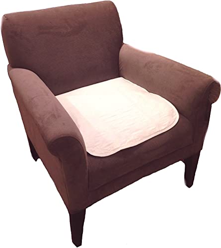 Ultra Waterproof Washable Chair Pad Cover (20 X 22 Inch) For Incontinence - Adult, Children, Or Pet Underpad Seat Protection - Soft Triple Layer Design, 24 Ounce Absorbency By Brightcare Direct #TOP1
